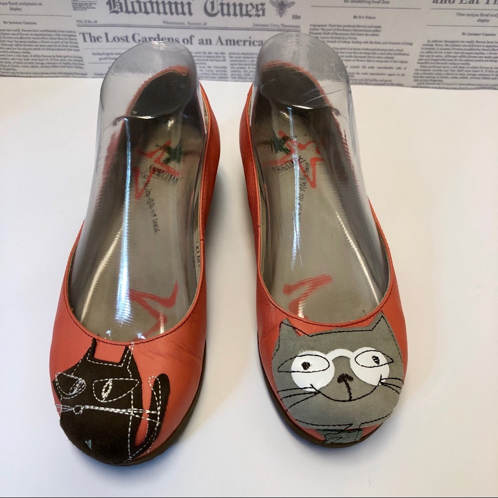 Teemix Cat Slip on Shoes Size 6